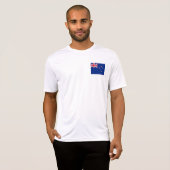 T-shirt Drapeau néo-zélandais (Devant entier)