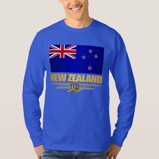 T-shirt Drapeau néo-zélandais (Devant)