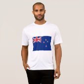 T-shirt Drapeau néo-zélandais (Devant entier)