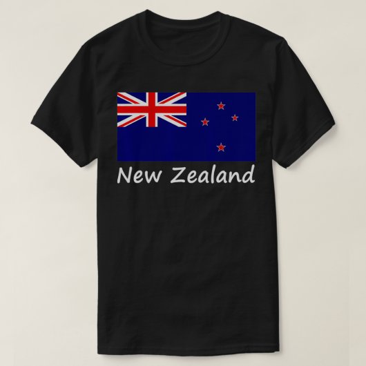 T-shirt Drapeau néo-zélandais Kiwi Zealander Tee (Design devant)