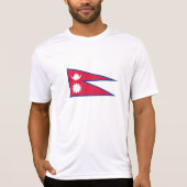 T-shirt Drapeau népalais (Devant)