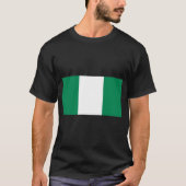 T-shirt Drapeau nigérian (Devant)