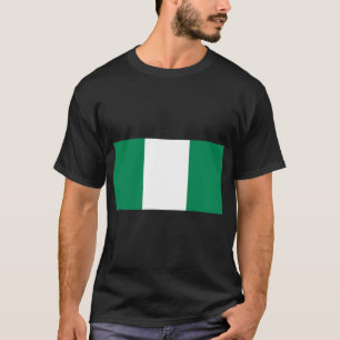 T-shirt Drapeau nigérian