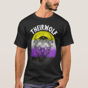 T-shirt Drapeau non binaire LGBTQ Genderqueer Nonbina