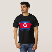 T-shirt Drapeau nord-coréen (Devant entier)
