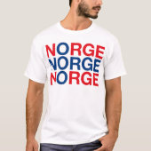 T-shirt Drapeau NORVÈGE (Devant)