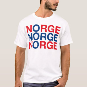 T-shirt Drapeau NORVÈGE