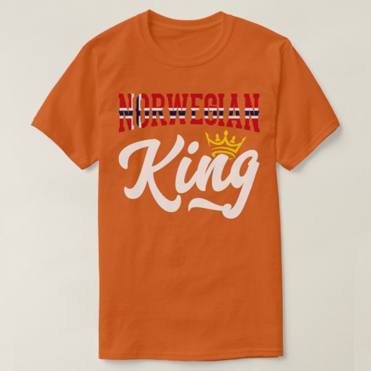T-shirt Drapeau norvégien (Design devant)