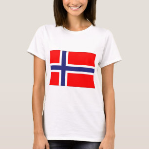 T-shirt Drapeau norvégien