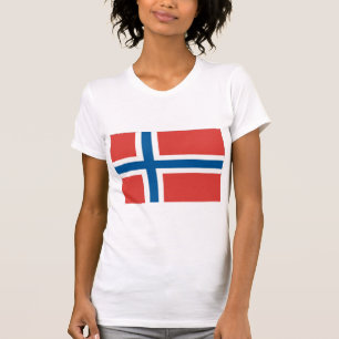 T-shirt Drapeau norvégien