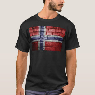 T-shirt Drapeau norvégien