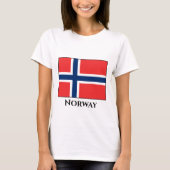 T-shirt Drapeau norvégien (Devant)