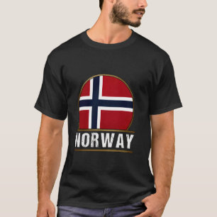 T-shirt Drapeau norvégien