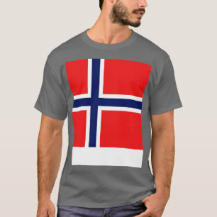 T-shirt Drapeau norvégien