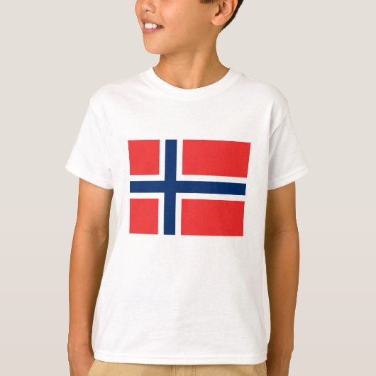 T-shirt Drapeau norvégien (Devant)