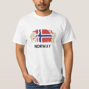 T-shirt Drapeau norvégien