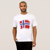 T-shirt Drapeau norvégien (Devant entier)