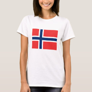 T-shirt Drapeau norvégien