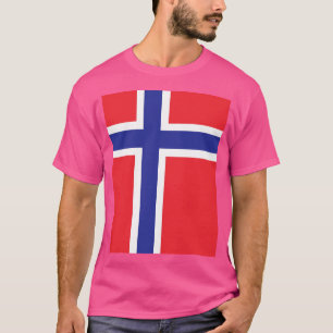 T-shirt Drapeau norvégien
