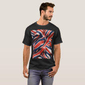 T-shirt Drapeau norvégien (Devant entier)