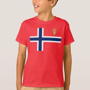 T-shirt Drapeau norvégien