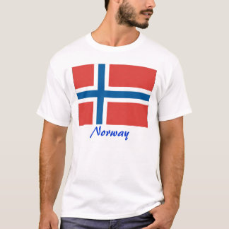 T-shirt Drapeau norvégien/ Norvège