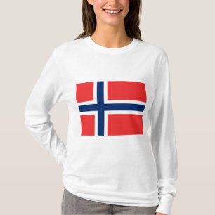 T-shirt Drapeau norvégien (Norvège)