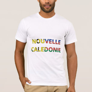 T-shirt Drapeau Nouvelle-Calédonie