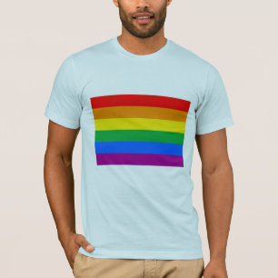 T-SHIRT DRAPEAU OFFICIEL DE GAY PRIDE