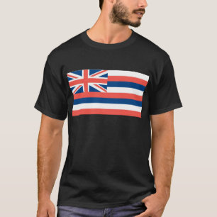 T-shirt Drapeau officiel d'état d'Hawaï