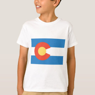 T-shirt Drapeau officiel du Colorado