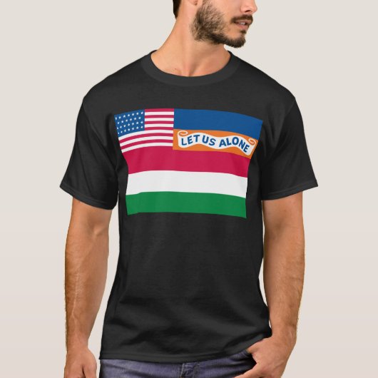 T-shirt Drapeau officieux de la Floride (1845) (Devant)