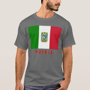 T-shirt Drapeau officieux de Puebla
