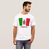 T-shirt Drapeau officieux de Sinaloa (Devant entier)