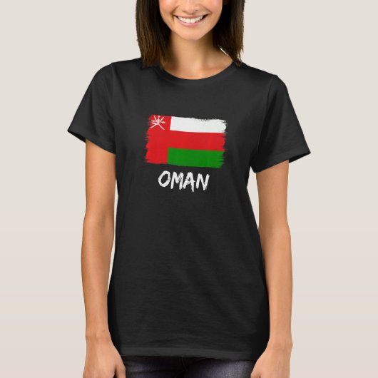 T-shirt Drapeau omanais (Devant)