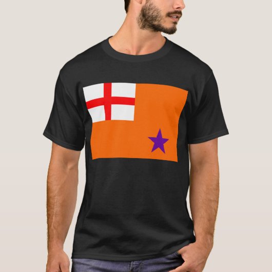 T-shirt Drapeau orange d'ordre (Devant)