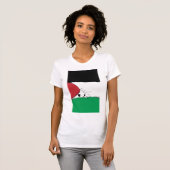 T-shirt Drapeau PALESTINE GRATUIT Chat (Devant entier)
