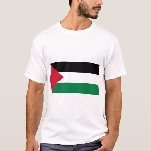 T-shirt Drapeau palestinien (Devant)