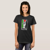 T-shirt Drapeau palestinien (Devant entier)