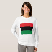 T-shirt Drapeau panafricain (Devant entier)