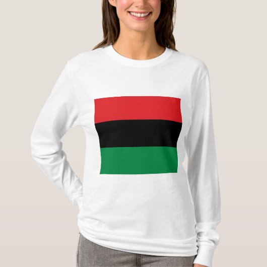 T-shirt Drapeau panafricain (Devant)