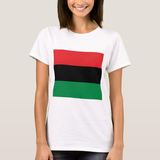 T-shirt Drapeau panafricain (Devant)