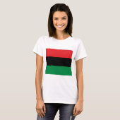 T-shirt Drapeau panafricain (Devant entier)