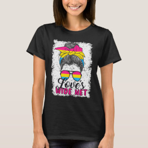 T-shirt Drapeau Pansexual Loss Wide Net Pansexual