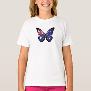 T-shirt Drapeau papillon australien