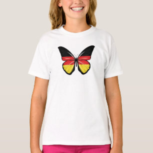 T-shirt Drapeau papillon Deutschland