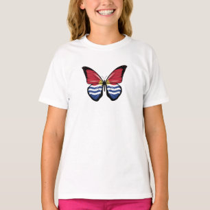 T-shirt Drapeau papillon Kiribati