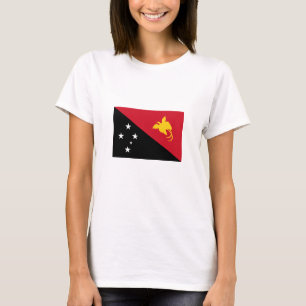 T-shirt Drapeau Papouasie-Nouvelle-Guinée