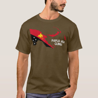 T-shirt Drapeau Papouasie-Nouvelle-Guinée40