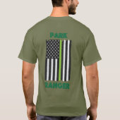 T-shirt Drapeau Park Ranger (Dos)